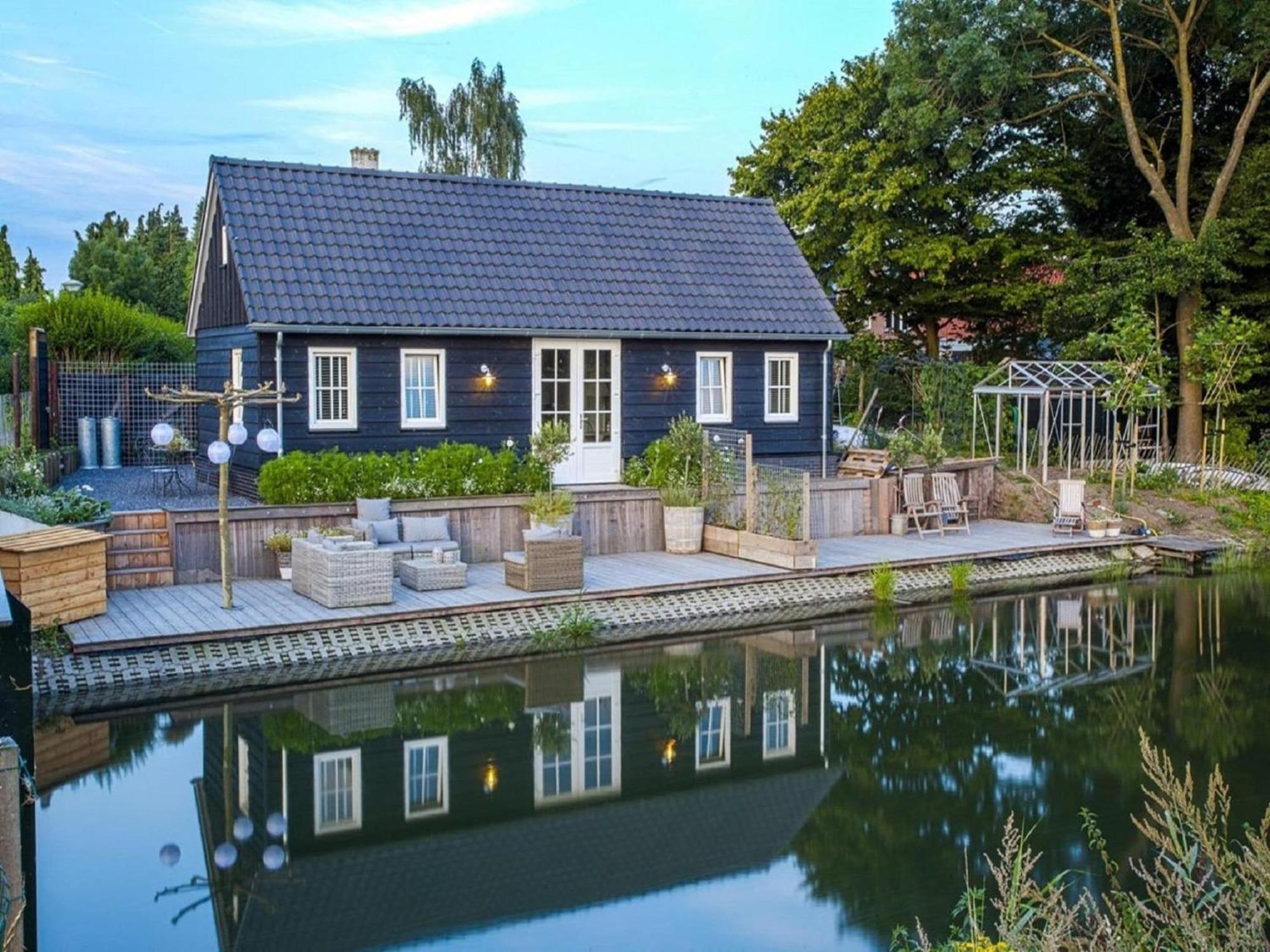 Gorgeous Riverside Chalet in Cothen Buitenkant foto